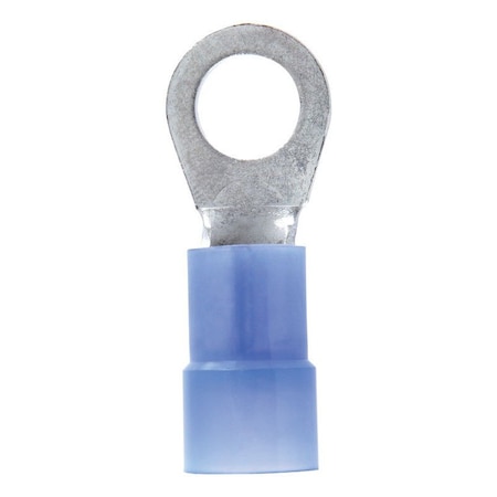 Jandorf Jandorf 6 Ga. Insulated Wire Terminal Ring Blue 2 pk 60785